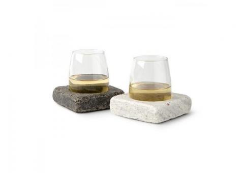 Sous-verres à vin en granit
