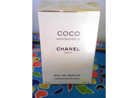 FLACON  200ml CHANEL EAU DE PARFUM COCO MADEMOISELLE