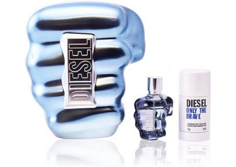 Coffret Diesel Only the Brave EdT 75ml + Déodorant 75ml neuf