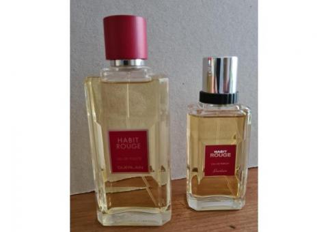 LOT, Eau de Toilette + Eau de Parfum HABIT ROUGE de GUERLAIN