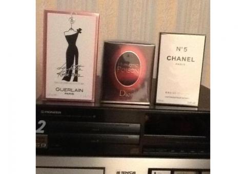 eau de parfum 100ml  poison dior hypnotic - No5 chanel - la petite robe noire de guerlain